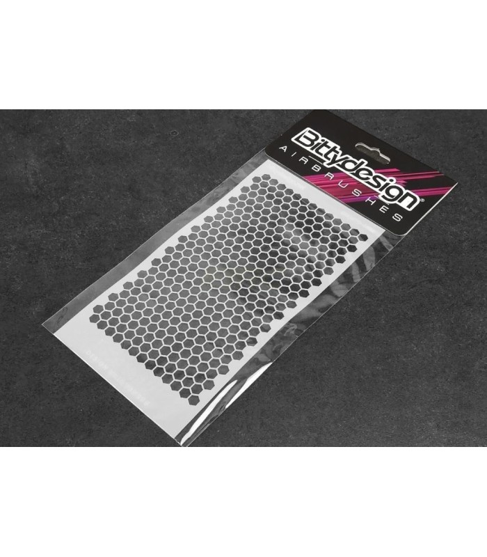 Vinyl template Bittydesign - Honeycomb V1 - E1rc.com
