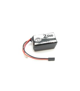 BATERIA RECEPTOR LIPO CUADRADA 7,4 2500 Mah 31X31X55