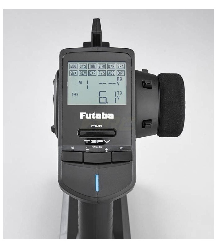 Emisora 3PV Futaba with R203GF 2.4GHz S/T - FHSS - E1rc.com