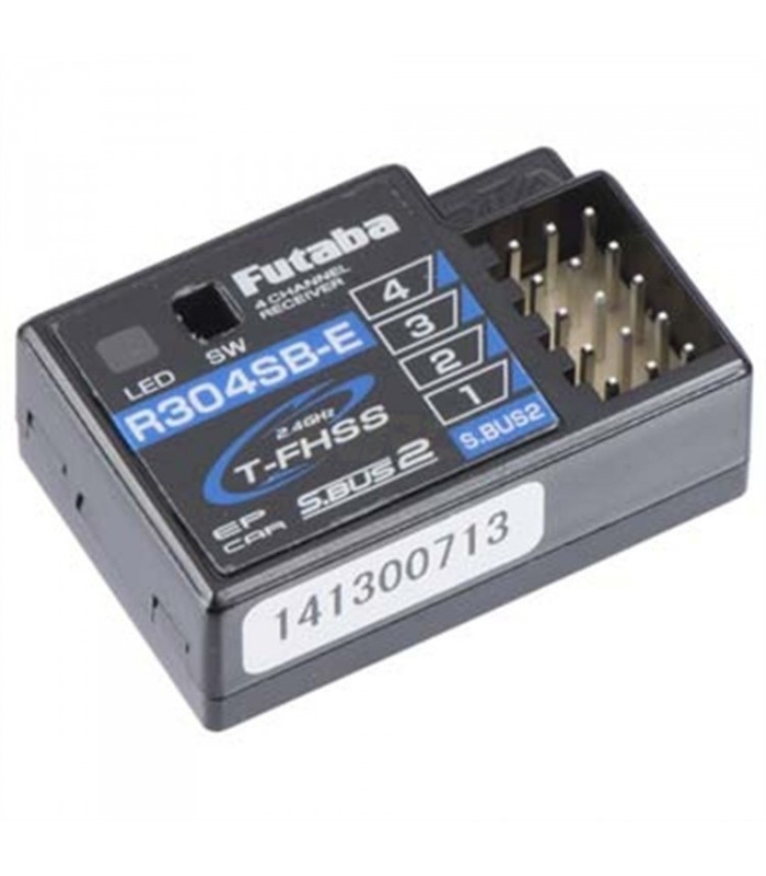 Receiver R304SB-E 4CH T-FHSS with internal car antenna - E1rc.com