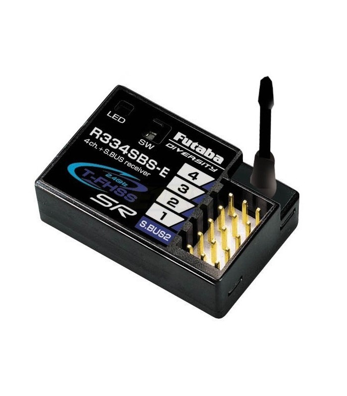 Receiver R334SBS-E 4CH S.Bus2 T-FHSS-SR Diversity - E1rc.com