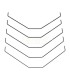 Set rear stabilizer bars (bars only, 1.0, 1.1, 1.2, 1.3, 1.4mm, EB410/ET410) - E1rc.com