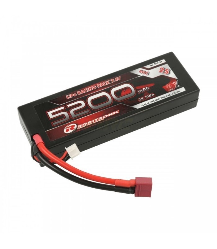 Lipo 5200MAH 7,4 V 40C T-PLUG - E1rc.com