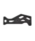 Placa refuerzo trapecio delantero carbono de 2mm - E1rc.com