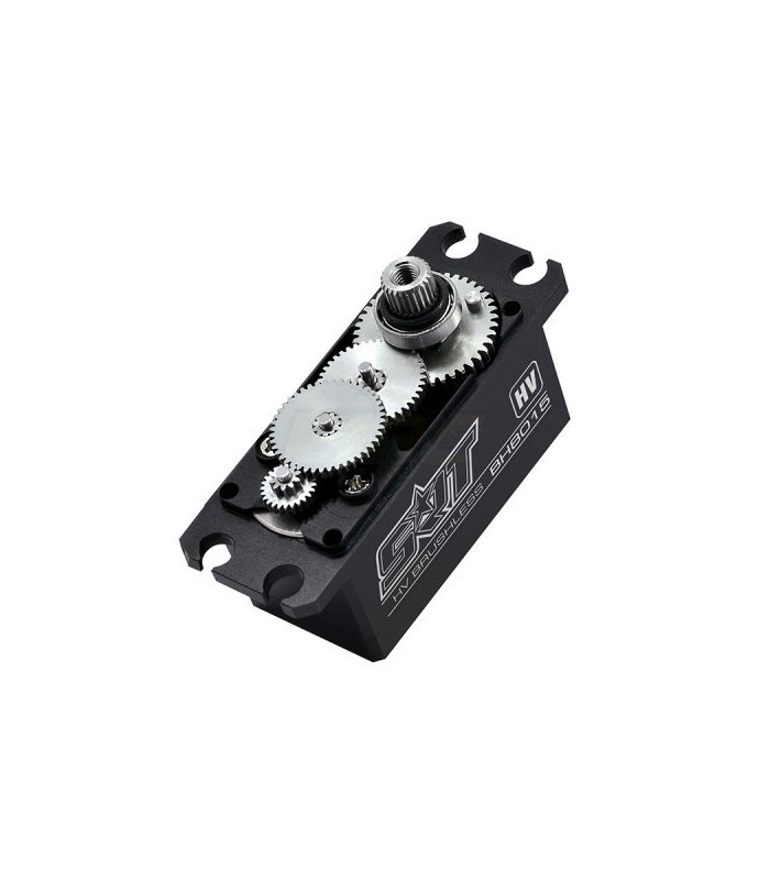 Servo 15kg 0.05S HV brushless bajo perfil con caja metalica - E1rc.com