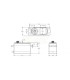 Servo 12kg 0.057S perfil bajo HV coreless caja metalica - E1rc.com