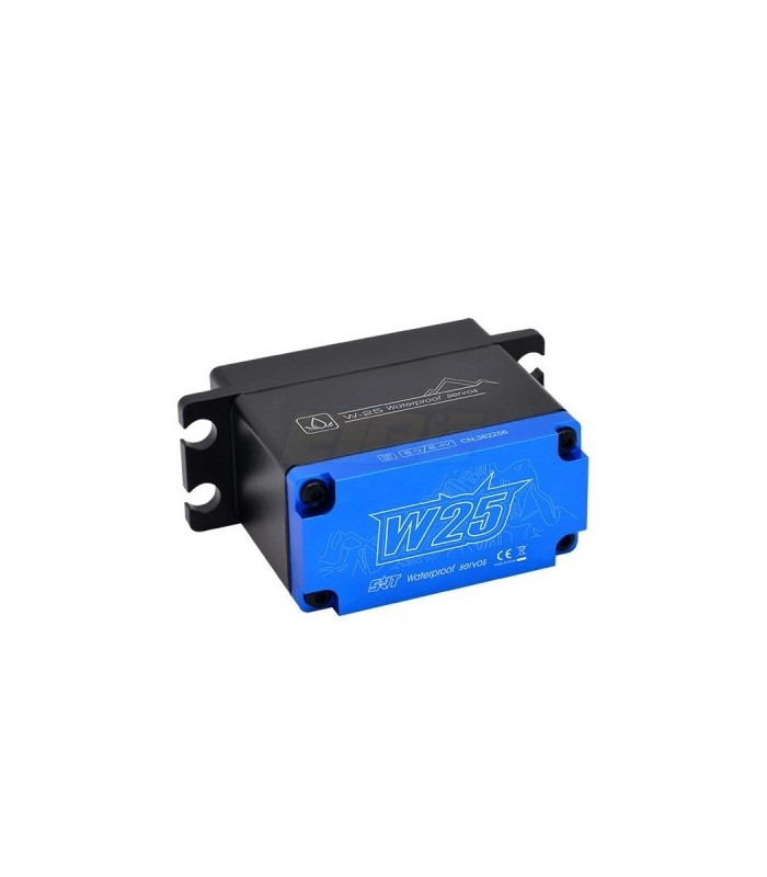 25kg 0.14S HV digital servo with metal case and waterproof. - E1rc.com