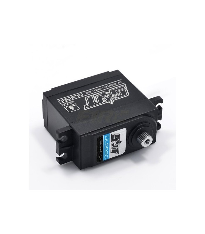 20kg 0.16S LV digital servo with waterproof metal case - E1rc.com