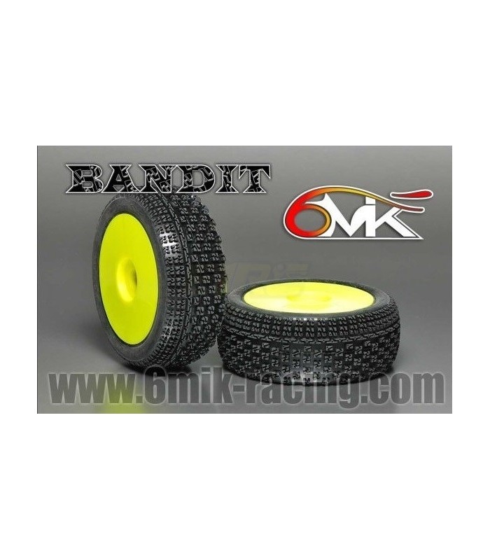 BANDIT 21/40 Ultra tire ultra yellow sticker - E1rc.com
