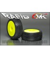 RAPID 0/18º glued on ultra yellow tire