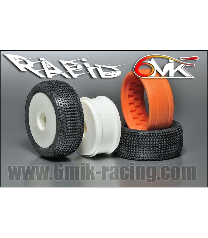 RAPID 0/18º rueda+llanta ultra blanca+insert SIN pegar - E1rc.com