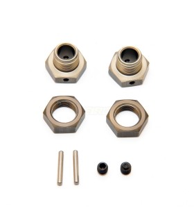 Hexagonos y tuercas de ruedas hobao (2 uds)