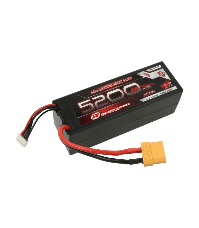 Battery 5200mAh 4S 40C XT-90 - E1rc.com
