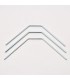 Front stabilizer bars set hobao VS 2.3/2.8/3 mm for nitro and electric cars. - E1rc.com