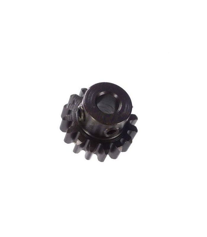16T motor pinion, mod 1, 5mm steel for Hobao. - E1rc.com