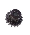 Piñon de motor 16T mod 1 5mm de acero para hobao