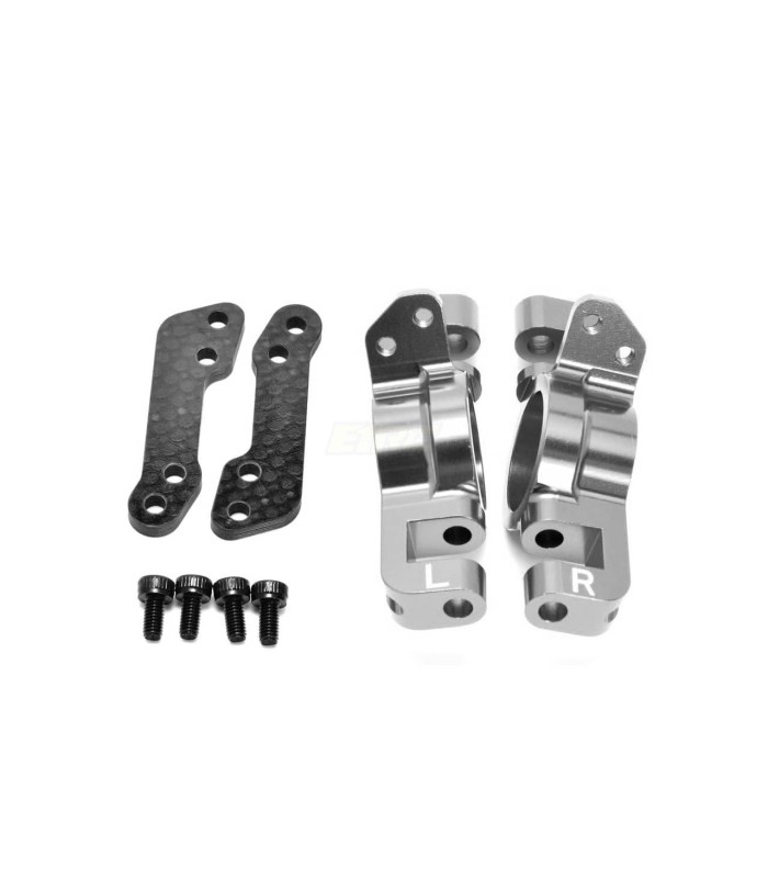 Front CNC hyper SS wheel hubs - E1rc.com
