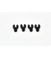 Rear hub spacers for Hobao Hyper SS/VS/VT (4 pieces)