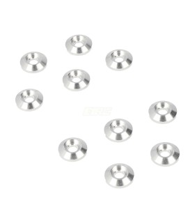 Arandelas de aluminio 3.2x10mm para hobao hyper 7/SS/VS/VT