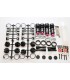 Front and rear shock absorber set 17mm x4 pcs for Hobao - E1rc.com