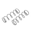 Rear silver shock springs Hobao (2 units)