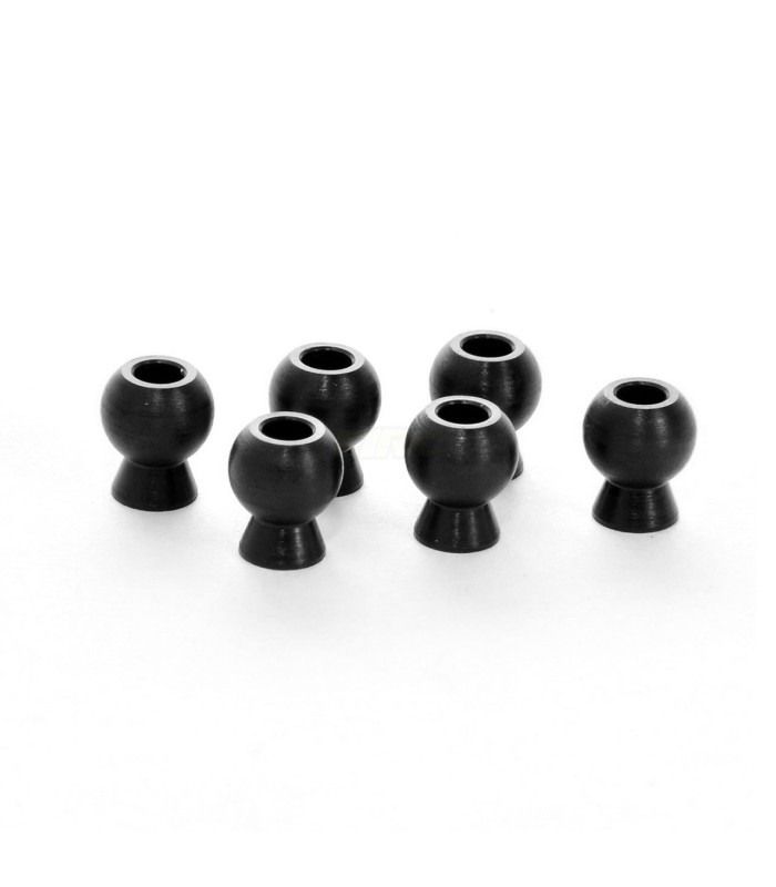 Flanged 6.8mm steering balls for Hobao Hyper 7/8/SS/VS/VT (6pcs) - E1rc.com