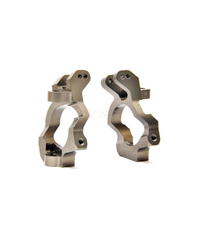 Front aluminum hub carriers 19 degrees for Hyper VS - E1rc.com