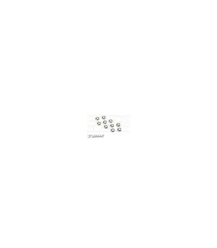 ALUMINUM CONICAL WASHER 3X6X2.0MM (10) - E1rc.com