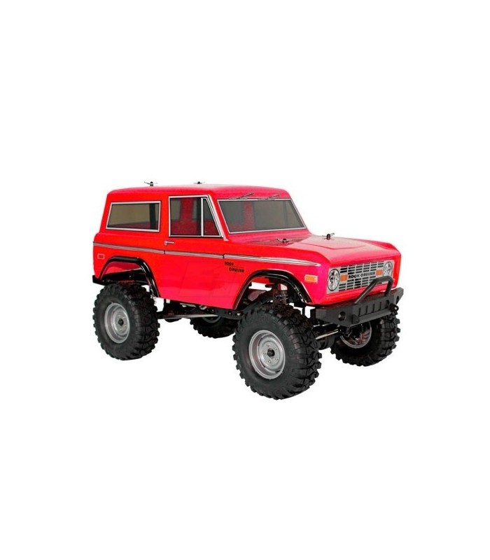 Crawler Rock Cruiser RC4 1/10 4x4 Waterproof RTR in red - E1rc.com