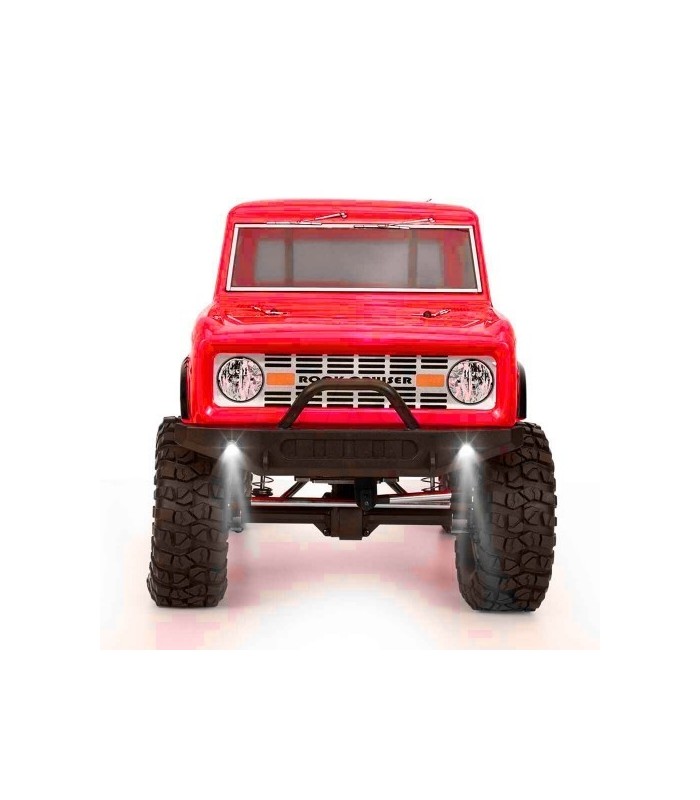 Crawler Rock Cruiser RC4 1/10 4x4 Waterproof RTR in red - E1rc.com