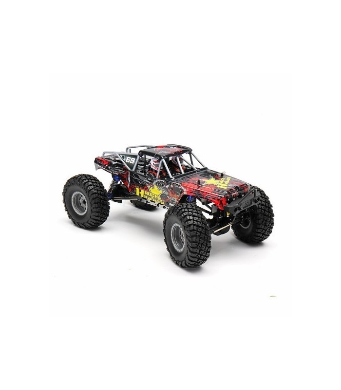Crawler Rock Hammer 1/10 4x4 waterproof RTR red - E1rc.com