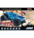 Crawler Mars baja 1/10 4x4 Brushless 80A 3600Kw Waterproof RTR azul oscuro - E1rc.com