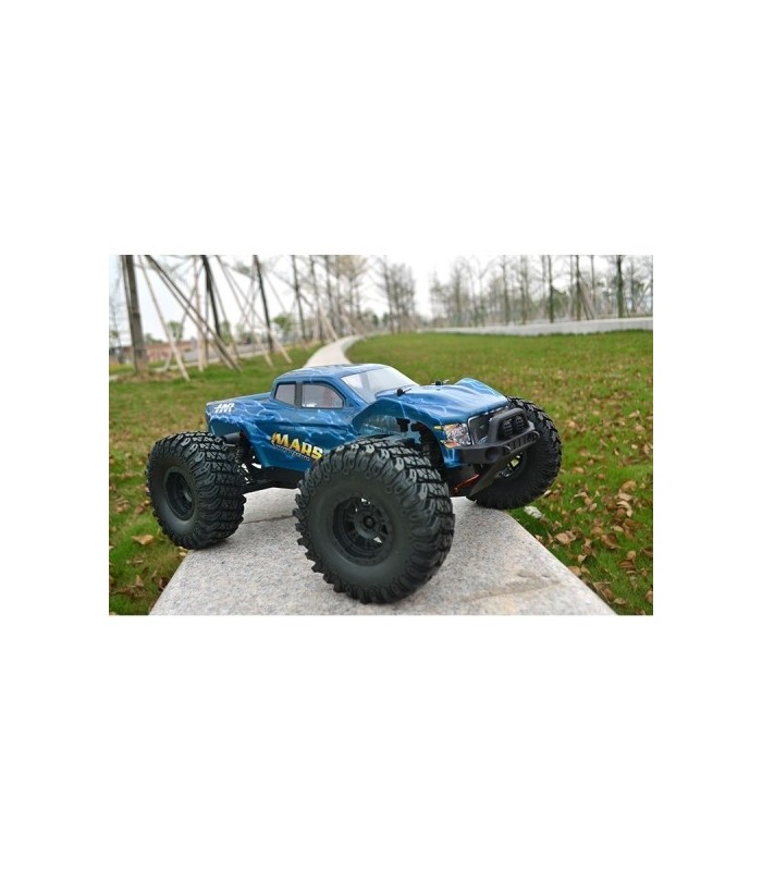 Crawler Mars baja 1/10 4x4 Brushless 80A 3600Kw Waterproof RTR azul oscuro - E1rc.com