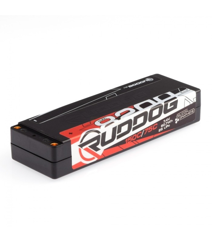 RUDDOG Racing 8200mAh 150C/75C 7.4V Stick Pack LiPo Bateria - E1rc.com
