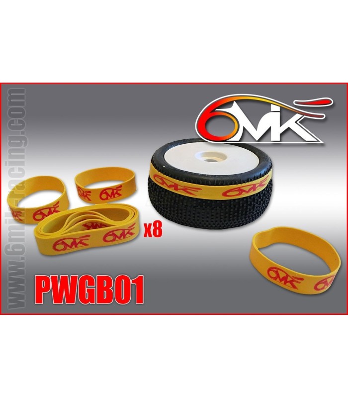 Gomas de pegado 6mik (8uds) - E1rc.com