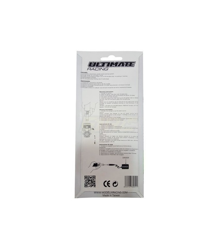 Chispo con indicador de estado de bateria + bateria de 1800MA - E1rc.com