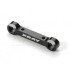 REAR LOWER CONTROL ARM SUPPORT - REAR - ALUMINUM - E1rc.com