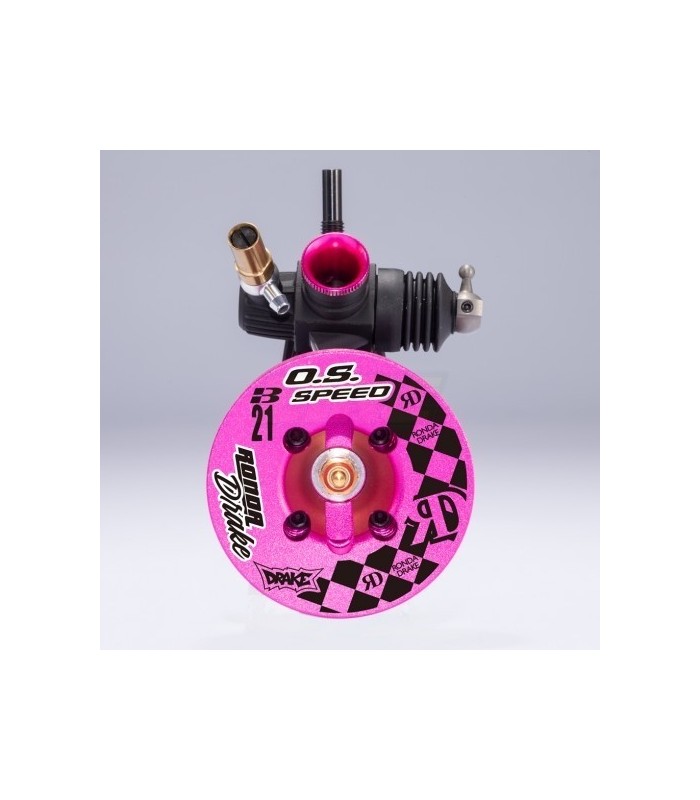 The OS Speed B21 Ronda Drake Edition engine. - E1rc.com