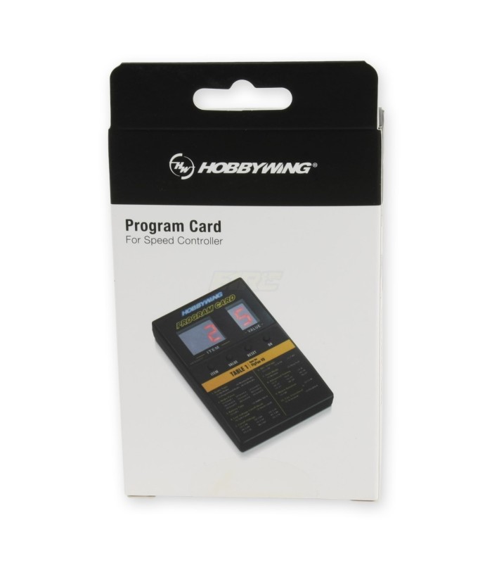 Hobbywing LED programming card - E1rc.com