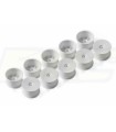 REAR WHEELS 4WD/2WD WITH 12MM HEX - WHITE (10)