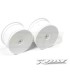 REAR AERODISK WHEELS - WHITE (2) - E1rc.com