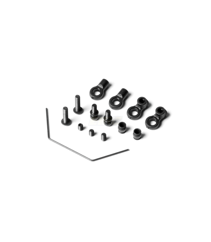 Front stabilizer bar set XB2 1.0mm - E1rc.com