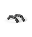 Rear shock tower extension in carbon fiber for XT2 4mm (2)