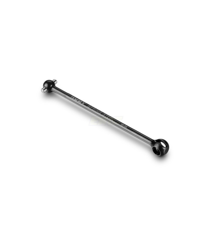 Rear axle 77MM WITH 2.5MM PIN - HUDY SPRING STEEL - E1rc.com