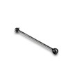 Rear axle 77MM WITH 2.5MM PIN - HUDY SPRING STEEL