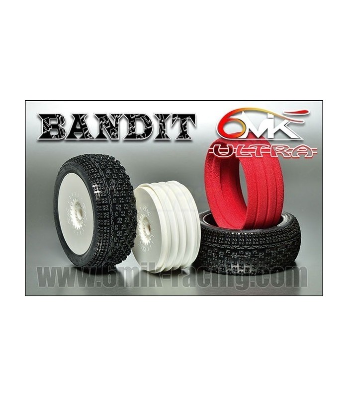 BANDIT 15/25 ULTRA Rubber + white tire + insert - E1rc.com