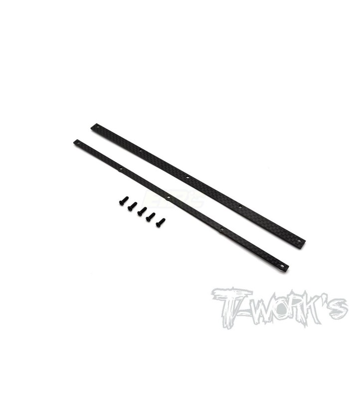 Graphite 1/8 Buggy Wing Wickerbill (For T-Work's) - E1rc.com