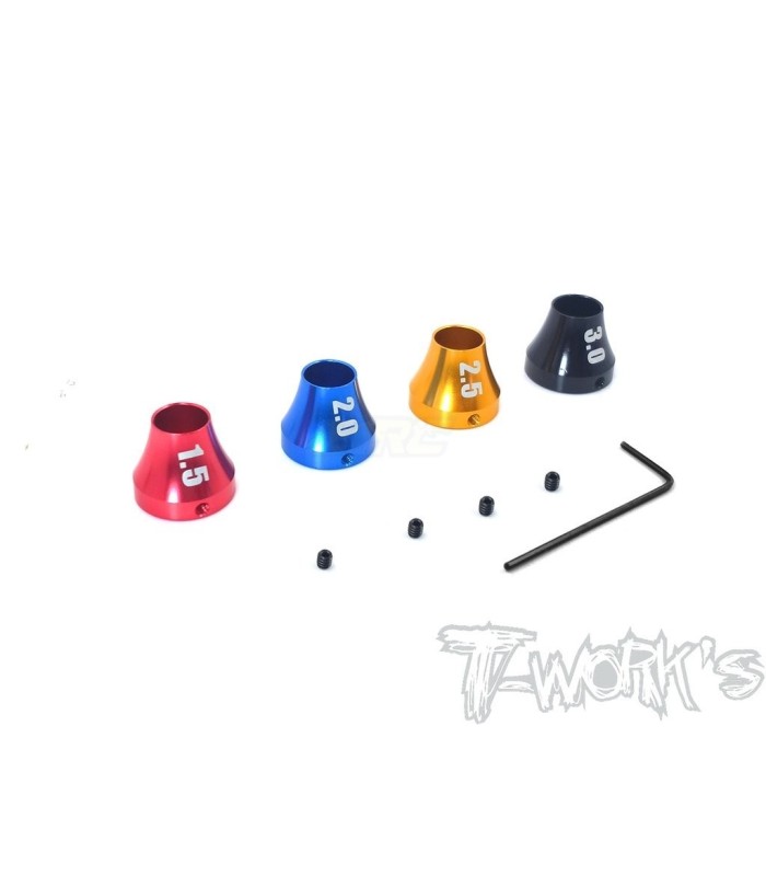 MIP Hex Wrench Collar Set (1.5/2.0/2.5/3.0 each one) - E1rc.com