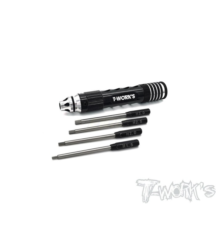 Llave multi allen (1.5/2.0/2.5/3.0mm ) T-Works - E1rc.com