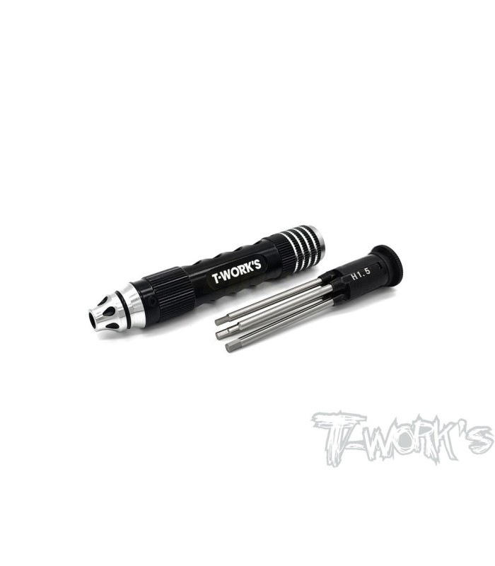 Llave multi allen (1.5/2.0/2.5/3.0mm ) T-Works - E1rc.com